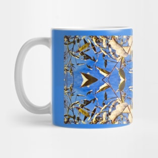 Bamboo and Snow Abstract 12 Mug